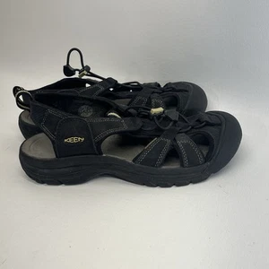 KEEN CLEARWATER CNX SANDALS Womens US 8.5 EU 39 BLACK GRAY - Picture 1 of 9
