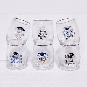 Tumbler Glass for Graduation Celebrations - Picture 1 of 11