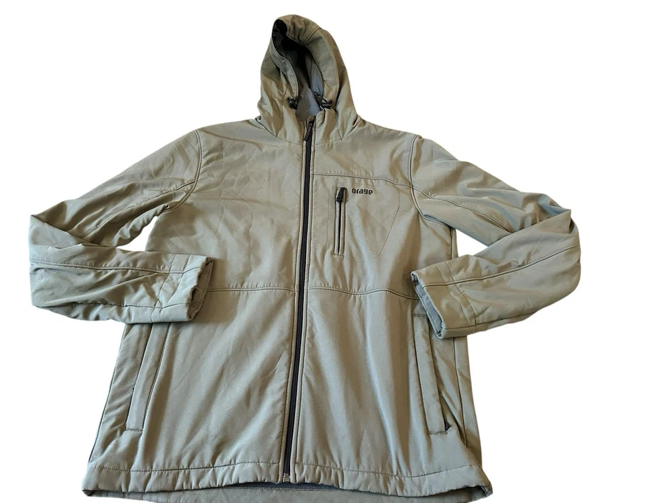 Chaqueta grande verde Orage Soft Shell Prime 05 para hombre Foto 1 de 4