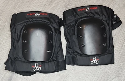 Rodilleras con tapa Triple Eight KP22 KP-22 (par) negras XL Foto 1 de 3