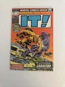 Astonishing Tales #22 1973 ¡IT! FUNDA Y APARIENCIA THE LIVING COLOSSUS - Imagen 1 de 4