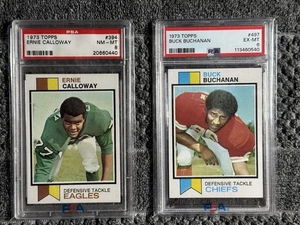 1973 Topps Football PSA Graded. Buck Buchanan #497, Kansas City Chiefs.  - Picture 1 of 1