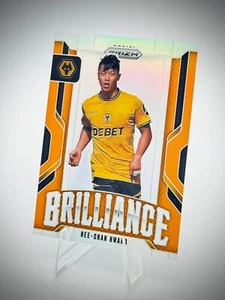 2024-25 Prizm EPL Hee Chan Hwang No.14 Brilliance Wolverhampton Orange 17/25 - Bild 1 von 2