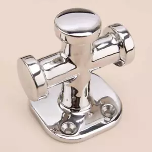 63mm Boat Marine Single Cross Bollard Mooring Bitt Cleat Deck Hardware - Picture 1 of 5