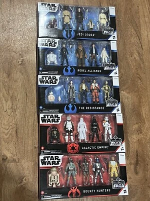 STAR WARS Celebrate The Saga Lot 5 SETS Hasbro Action Figures 2020 NIB - Image 1 of 4