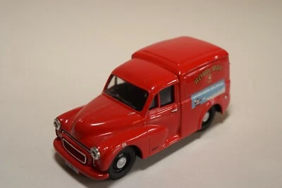 A12 1:43 CORGI MORRIS MINOR VAN ROYAL MAIL ROJO COMO NUEVO - Imagen 1 de 4