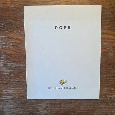 Pope Columns by Dino Marangon 1995 Giuseppe Galli Italian & English Art Book VG - Image 1 of 4