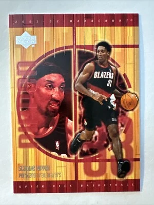 2001-02 Upper Deck Hardcourt Scottie Pippen #68 Portland Trailblazers - Image 1 of 2