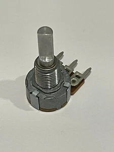 2x RFT Poti Potentiometer TGL 9100 635.127.2 1K0 1kOhm 4x20mm H 0,05W 200V #ZH02 - Picture 1 of 10