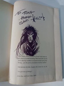 Sandman : Preludes and Nocturnes - SIGNED & SKETCH by Sam Kieth - 1st Print 1991 - Picture 1 of 11