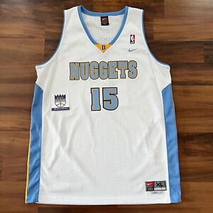 Nike Carmelo Anthony Home NBA Denver Nuggets Swingman Jersey Mens Sz XL