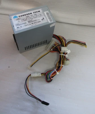 CODEGEN 350W  Netzteil  ATX2.03(P4)  Model: 200X(PFC) max. 350W - Bild 1 von 4