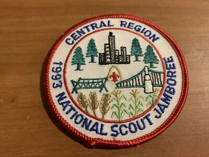 BSA, 1993 National Scout Jamboree Central Region Patch - Picture 1 of 1