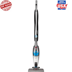 3-In-1 Lightweight Corded Handheld Stick Vacuum Easy Clean Multi-Surface Blue - Picture 1 of 5