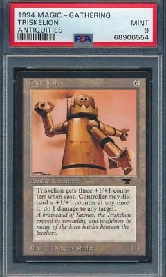 Antiquities Triskelion PSA 9 Graded Magic MTG (6554) -magicgraders- - Image 1 of 3