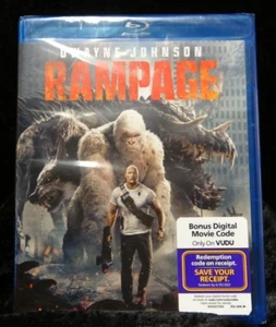 Rampage💿 Blu-ray Dwayne (The Rock) Johnson - Picture 1 of 3