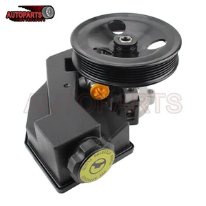Bomba de dirección asistida con polea y depósito para 99-04 Jeep Grand Cherokee 4,0 L 4,7 L - Imagen 1 de 11
