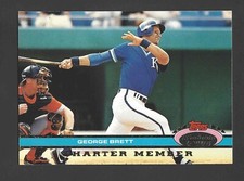 1991 Stadium Club Charter Member #NNO GEORGE BRETT Raw - Kansas City Royals