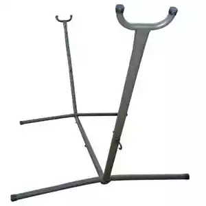 9 ft. Steel Universal Hammock Stand in Charcoal - Picture 1 of 3