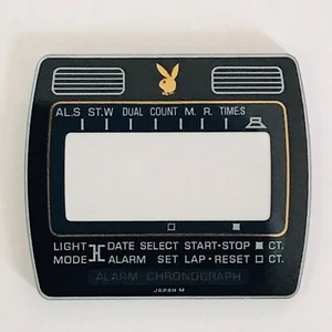 Seiko Y749-4000 Playboy Pulsar Alba Vintage Watch Crystal BA1W34GM01 NOS Genuine - Picture 1 of 2