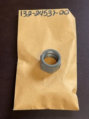 NOS Genuine Yamaha AS2 CS3 DT125 DT175 MX125 TY175 Lock Nut OEM 132-24531-00 - Image 1 of 4