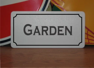 Garden Metal Sign - Picture 1 of 3