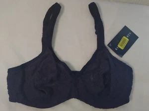 Ralph Lauren Bra Womens Size 34C Underwire Purple Floral Lace Unlined NWT # 8444 - Picture 1 of 8