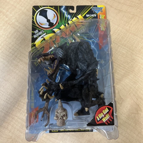 McFarlane Toys Spawn The Mangler Big Bad Wolf Series 7 Action Figure 1996 New Cover
