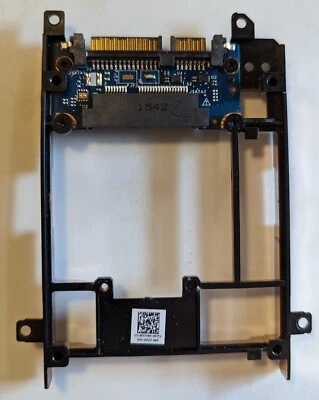Dell OEM Latitude E7450 2.5" SATA to mSATA Adapter Caddy - 2N4J0 - FCN4M - Image 1 of 3