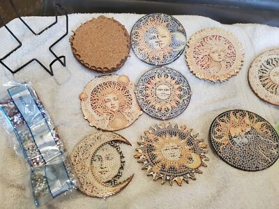 KIT DE MONTAÑA 8 PIEZAS PINTURA DIAMANTE ~ INCL. SOPORTE ~ CELESTIAL Foto 1 de 4