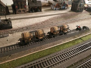 MARKLIN - Märklin 308 & 4510, RARI E VINTAGE CARRI VINO, SCALA HO - Foto 1 di 10