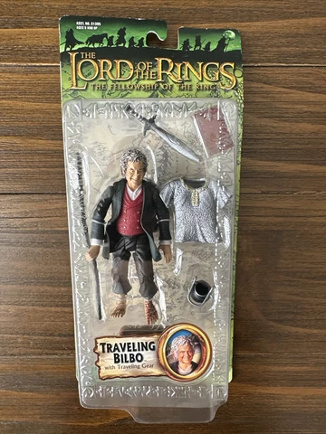 Lord of The Rings Fellowship of The Ring Traveling Bilbo with Gear ToyBiz 2003 Cover