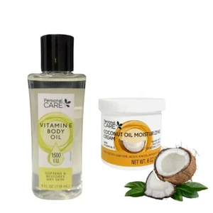 Personal Care Vitamin E Oil with Coconut Oil Moisturing Cream 4 fl,oz - Picture 1 of 1