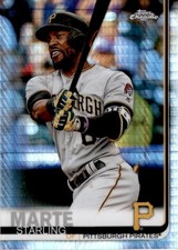 2019 Topps Baseball PRIZM #18 Starling Marte - Pittsburgh Pirates