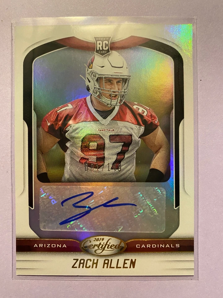 A28,620 - 2019 Certified Rookie Signatures #167 Zach Allen Auto/149 - Image 1 of 1