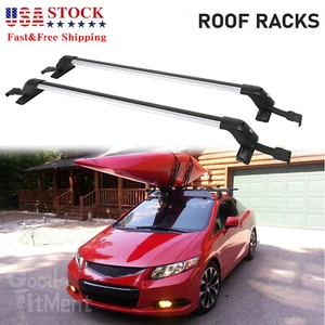 Para Honda Civic LX DX EX portaequipajes + cerradura - Imagen 1 de 17