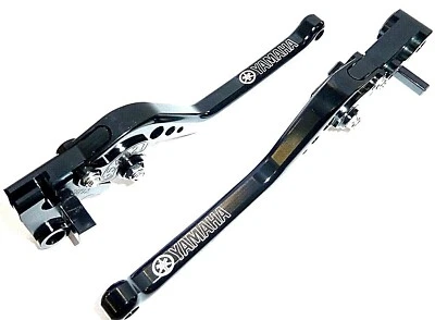 Yamaha R1 R1M 2015-2025 Freno e Frizione lungo Nero Leve Set Strada Gara Pista - Image 1 of 4