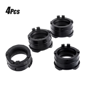 Botas de goma colector de admisión de carburador 4 piezas para Honda VFR400 NC21 RVF400 NC35 - Imagen 1 de 10