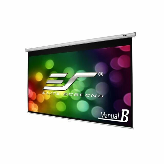 Elite Screens M100H 100 inch Manual B Projection Screen