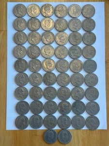 1963 COLUMBIA 50 CINCUENTA CENTAVOS Coin  KM# 217 - Picture 1 of 4