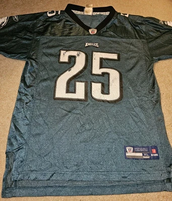 VTG Reebok LeSean McCoy Philadelphia Eagles Home Green Rookie Jersey Youth XL - Image 1 of 4