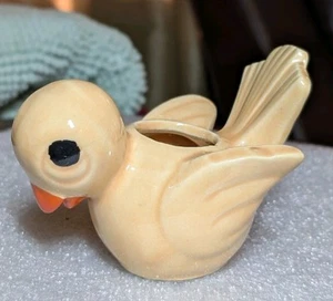Vintage Shawnee Small Planter Yellow Bird Ceramic  - Picture 1 of 13