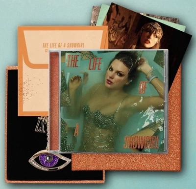 ✨ Taylor Swift – Limited Deluxe CD Box (Orange Glitter Edition) ✨ - Bild 1 von 4