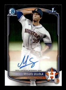 2025 Bowman Chrome #CPA-MU Miguel Ullola Prospect Autographs - Picture 1 of 2