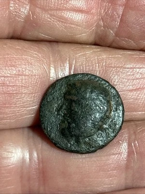 Greek Seleucid Empire 312-68BCE   16mm AE As Pictured. C446 - Image 1 of 4