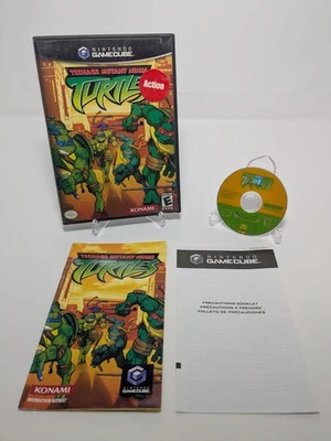 Nintendo Gamecube Teenage Mutant Ninja Turtles Complete CIB With Manual Tested! - Image 1 of 2