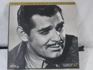 The Clark Gable Collection Laserdisc MGM/UA Red Dust, Mogambo, Honkey Tonk.. VG+ - Imagen 1 de 2