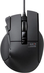 Elecom Gaming Mouse [DUX] Wired 10 Buttons 2400dpi Hardware M Mouse (10 buttons) - Picture 1 of 9