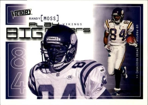 Randy Moss 2000 Upper Deck Victory Big Play Makers Football Card #241-Vikings - Bild 1 von 2