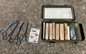 US Army Vietnam First Aid Kit US General Purpose 12 Unit 6545-922-1200-H--J - Bild 1 von 8
